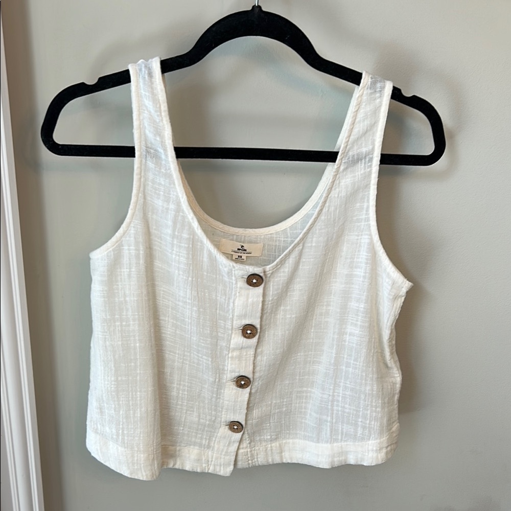 Rip Curl Classic Surf Tank II.  Xs in bone. New without tags.